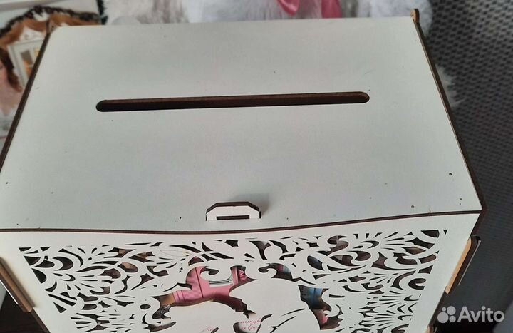 Свадебный сундук для денег