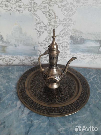 Сувенирный набор. Индия. Латунь