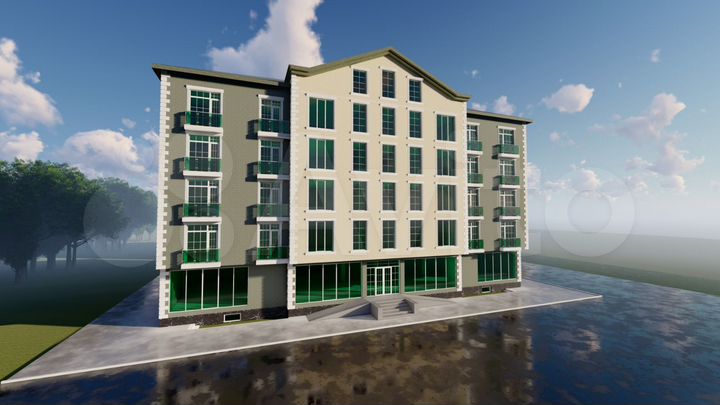 1-к. квартира, 44,8 м², 3/7 эт.