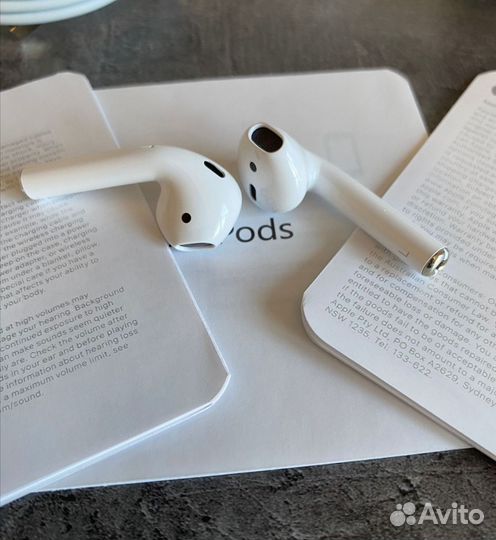 Беспроводные наушники apple airpods 2