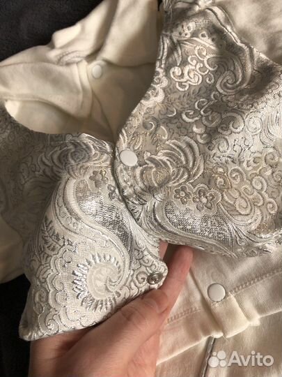 Костюм праздничный для младенца крестильный