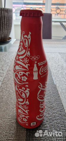 Бутылка алюминиевая Coca Cola Sochi 2014