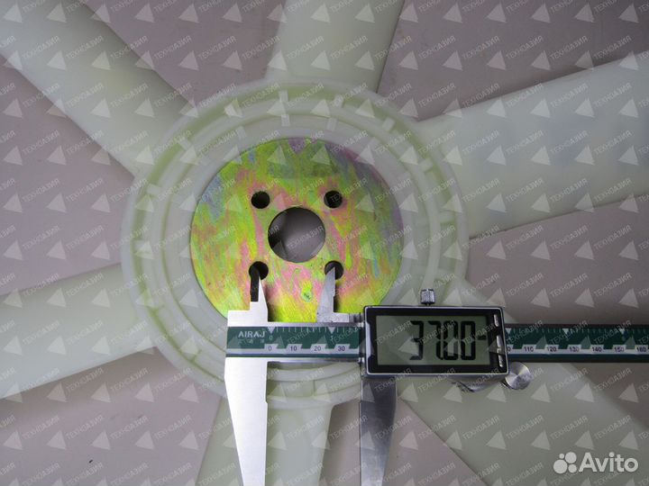 Крыльчатка вентилятора двс zhazg1 (универсальный)