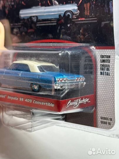 1/64 Greenlight 1963 Chevrolet Impala 55 409 Conve