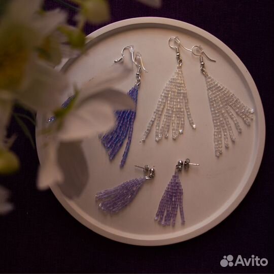 Украшения из бисера и бусин на заказ