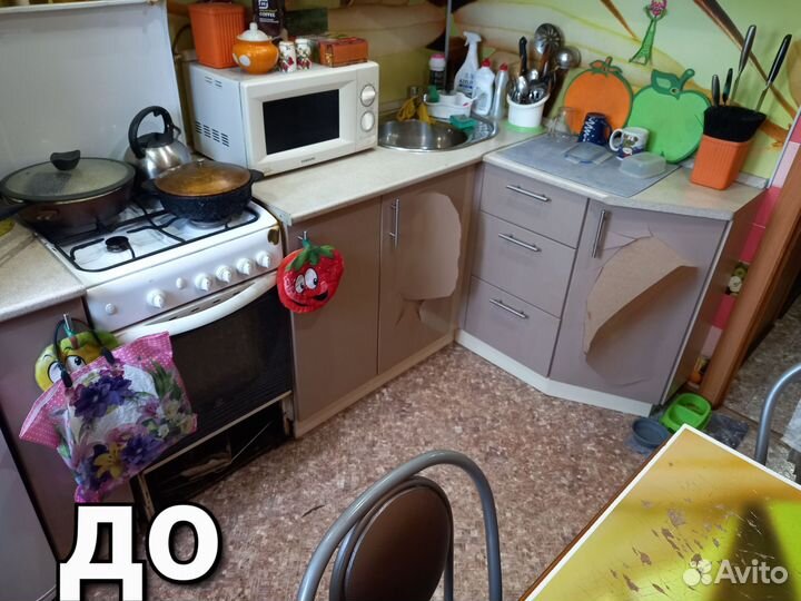 Замена фасадов кухни