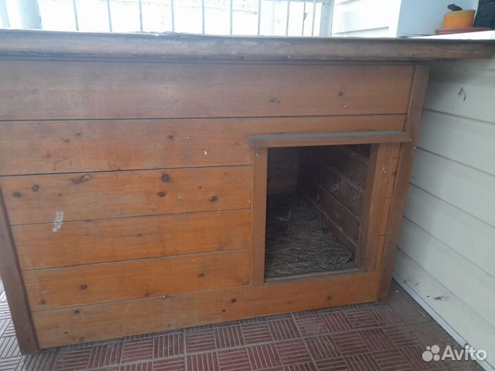 Будка для собаки утепленная