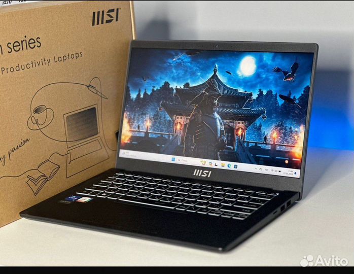 Игровой ноутбук новый I5-1235U Iris Xe IPS