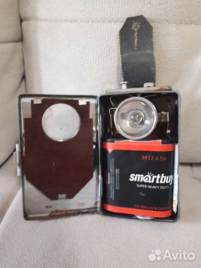 Армейский сигнальный фонарь СССР с светофильтрами