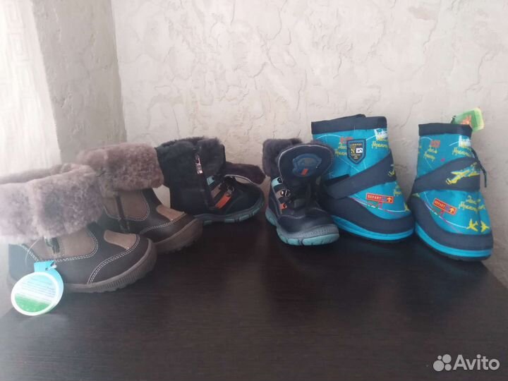 Зимние сапоги детские