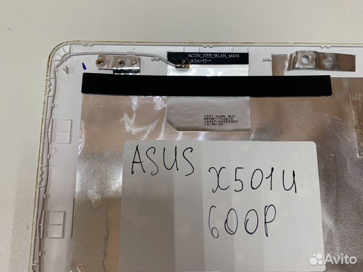 Крышка матрицы ноутбука asus x501u