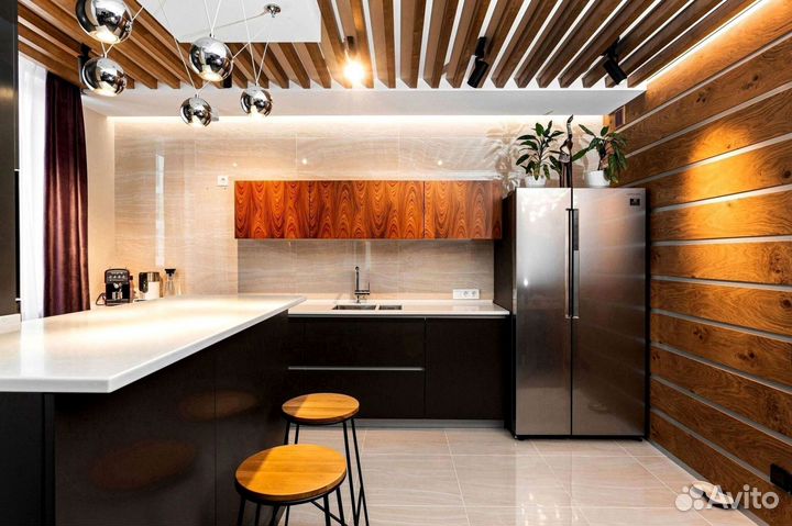 Современная кухня на заказ мдф фасады