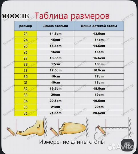 Угги детские 23 размер