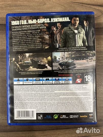 Мафия 3 на ps4
