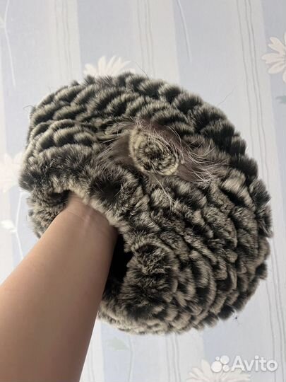 Берет женский норковый