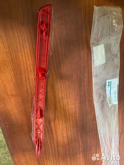 Катафот заднего бампера левый киа рио 2015