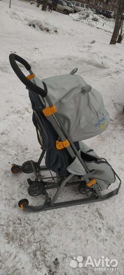 Коляска санки