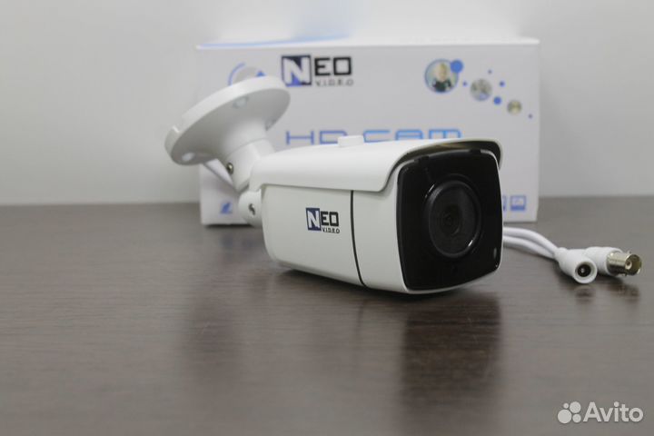 Готовый комплект видеонаблюдения (4 камеры)