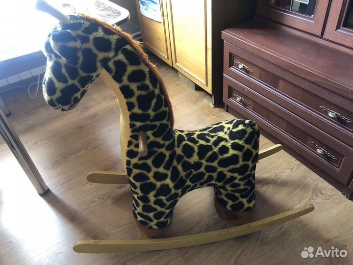 Детская качалка жираф