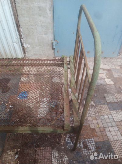 Кровать железная СССР