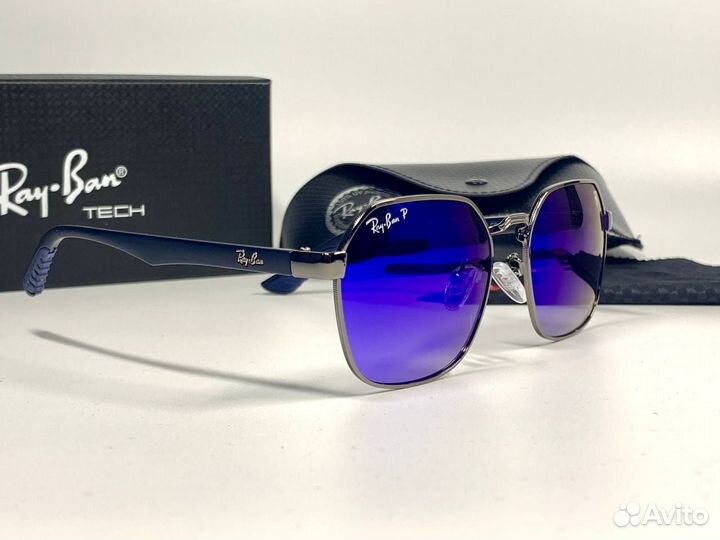 Очки Ray ban ferrari фиолетовые