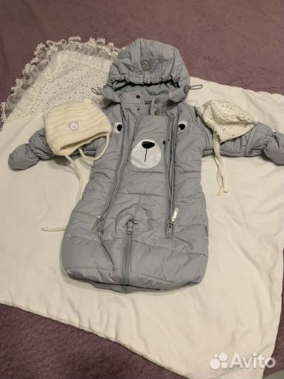 Конверт на выписку зимний