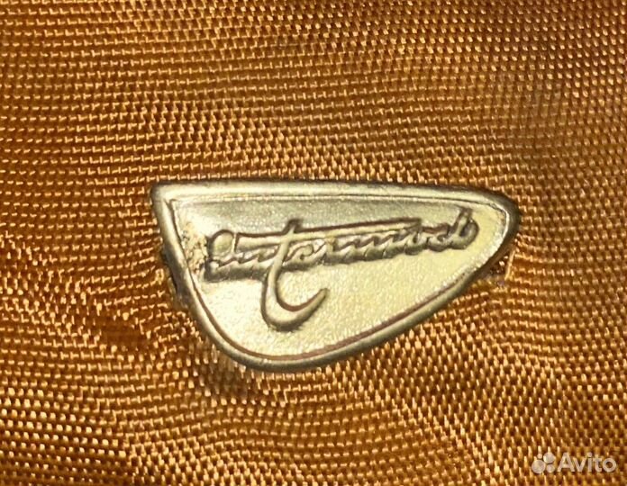 Кожаная дорожная сумка СССР