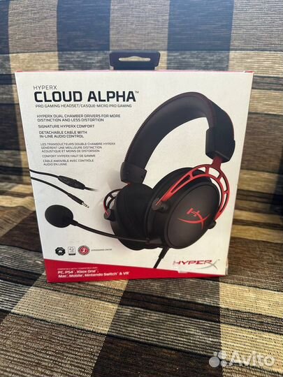 Наушники HyperX Cloud Alpha