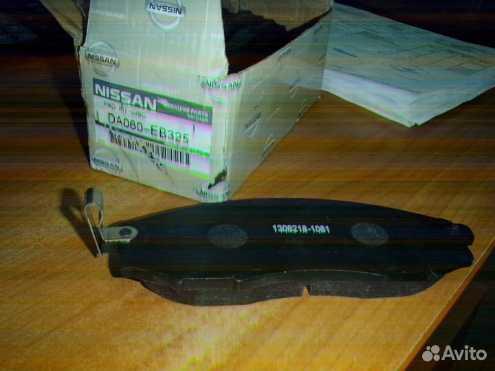 Колодки оригинальные перед. инфинити FX-50, Мурано