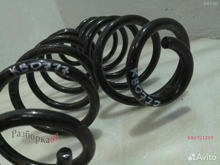 Пружина audi S4 B8 Задняя комплект 2шт