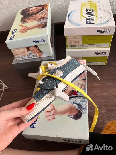 Кеды для девочки primigi 34