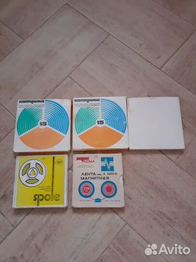 Катушки пленка для катушечного магнитофона