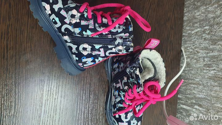 Ботинки демисезонные для девочки