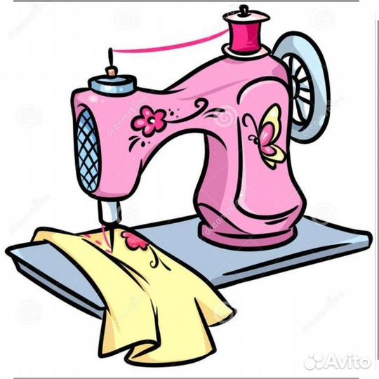 Швея на пошив готовых штор