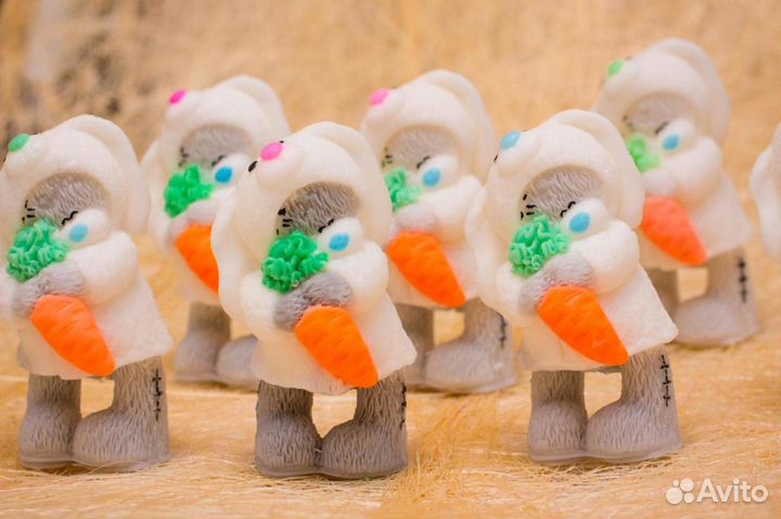 Мишки Тедди. Мыло ручной работы