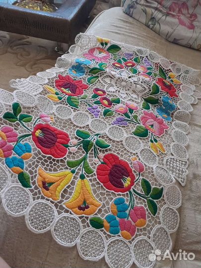 Салфетка кружево, винтаж