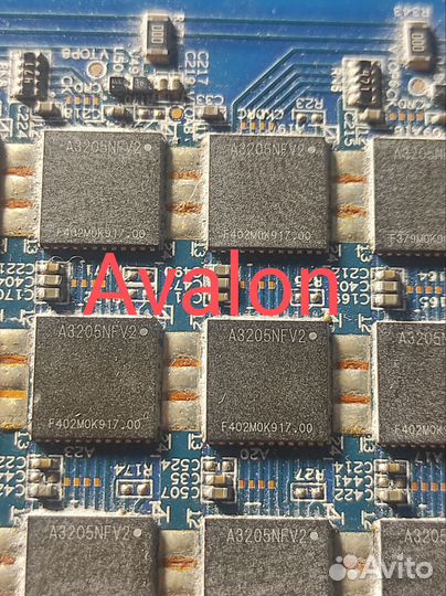 Чипы Avalon/innosilicon/Whatsminer/Bitmain