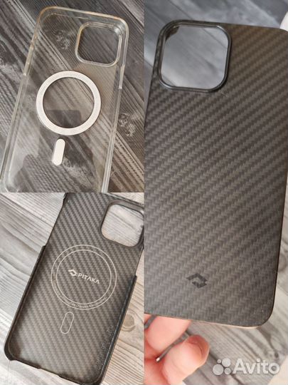 Чехлы на все iPhone (pitaka,magsafe 13 pro max )