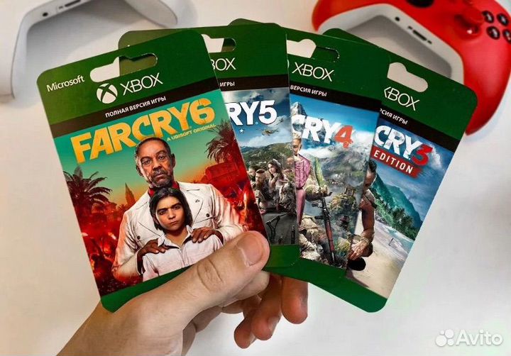 Far Cry 6 + 3,4,5 для xbox one, series s/x 4 игры