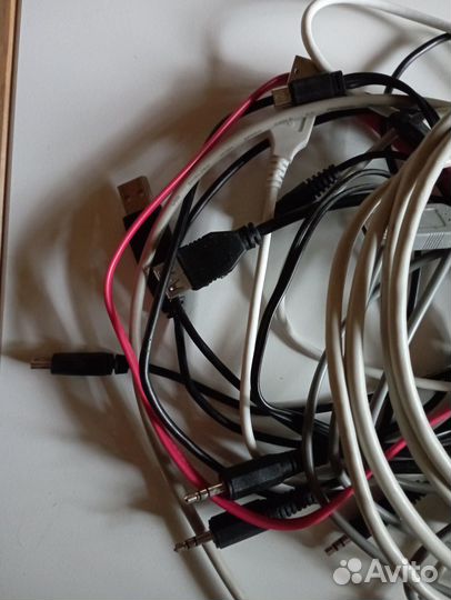 Переходники, кабель USB (пачкой)