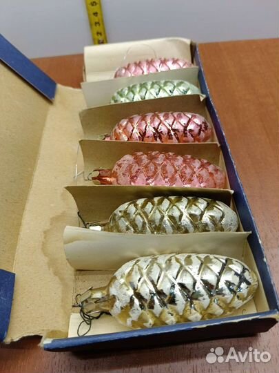 Елочные игрушки СССР