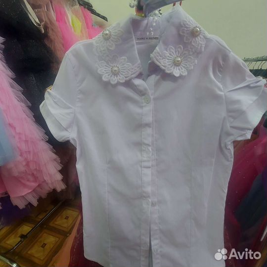 Блузка школьная