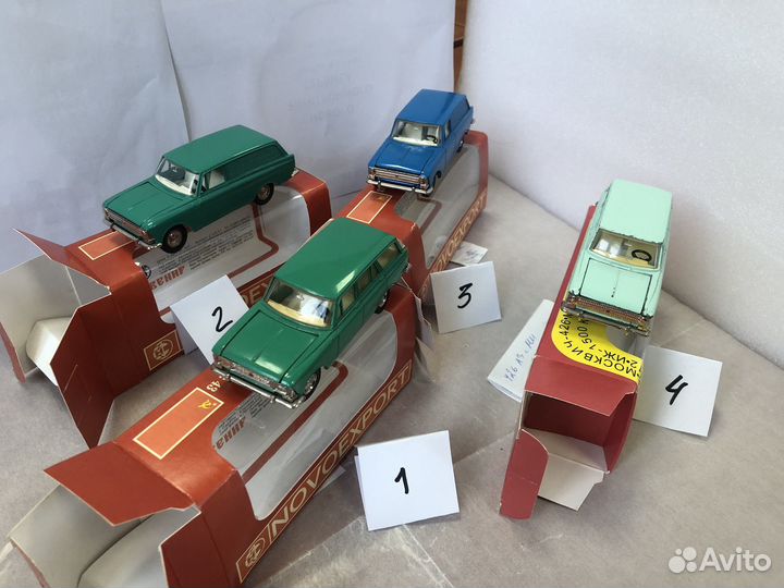 Модели автомобиляСССР1:43Москвич 426а3 434 412 408