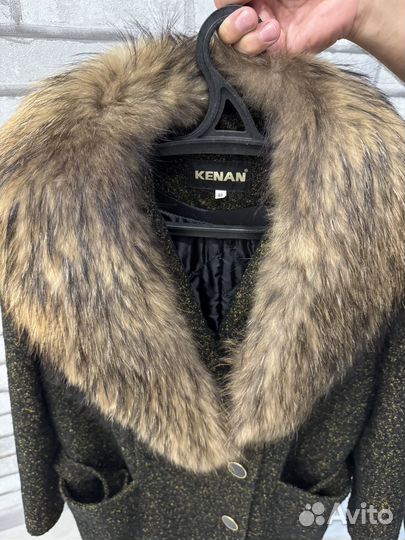 Пальто женское зимнее 48 50 бу