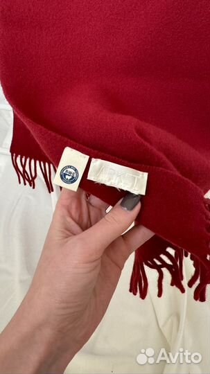 Красный шарф из шерсти Arket