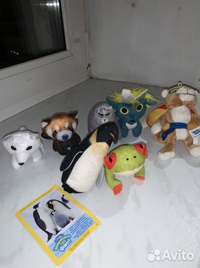 Игрушки из макдональдса пакетом
