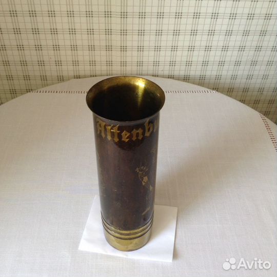 Ваза из танковой гильзы 1945 г