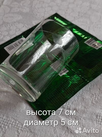 Графин и рюмки СССР с золотой каймой