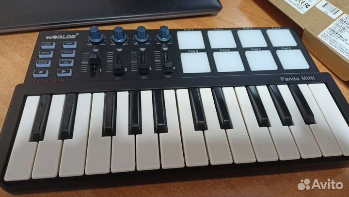 Миди клавиатура Worlde Panda mini C, новая