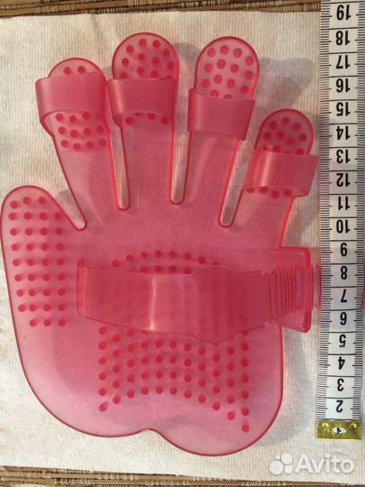 Расческа для кошек и собак, перчатка для вычёсыван